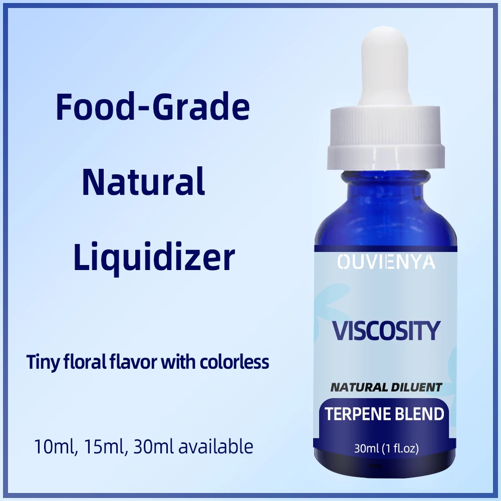 1 bottle 100% Natural Liquidizer high viscosity Essential Oil with faint floral flavor suitable for dilution all kinds extracts
1 bottle 100% Natural Liquidizer high viscosity Essential Oil with faint floral flavor suitable for dilution all kinds extracts