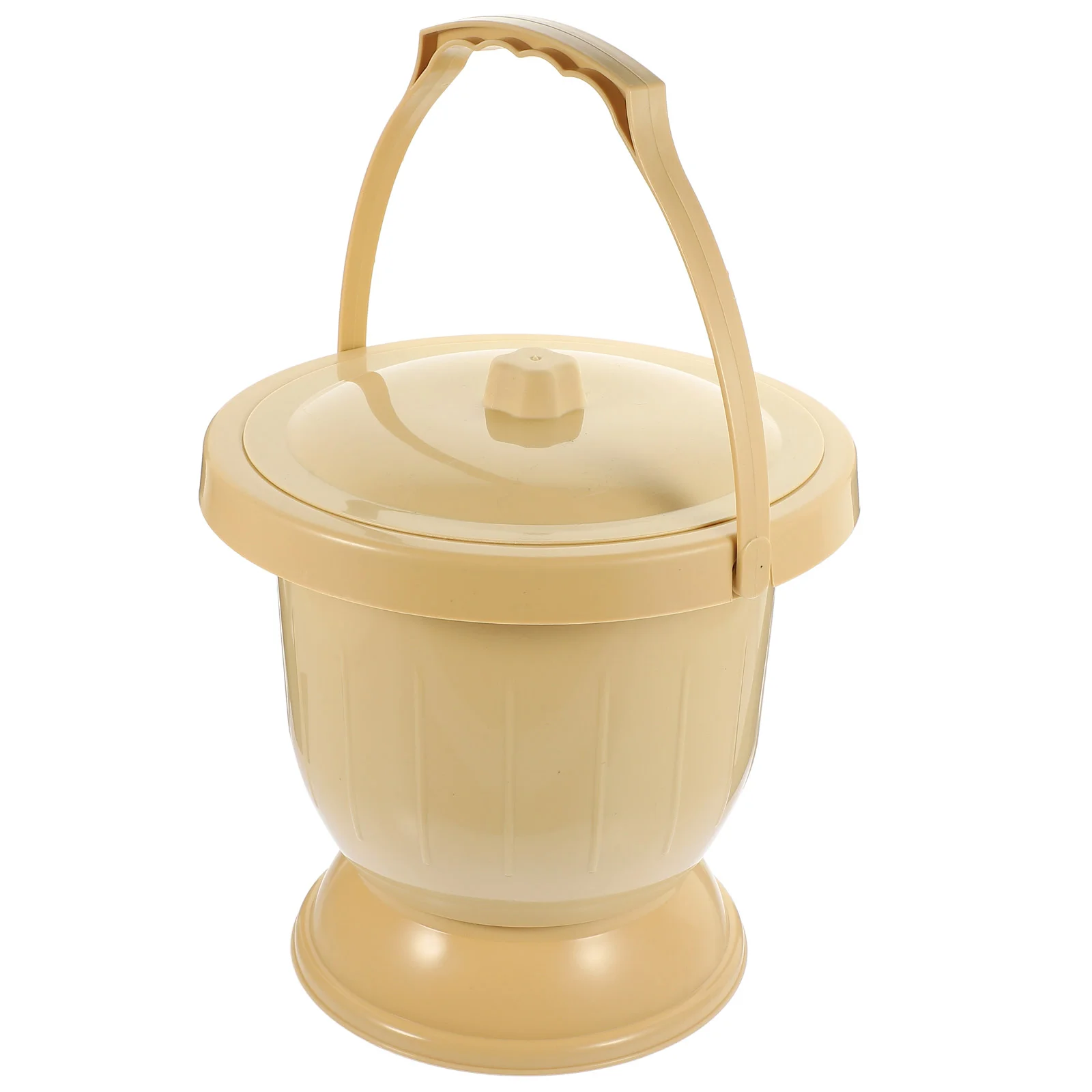 Unisex Chamber Pot: Portable Bed Pan with Lid and Handle Khaki Stable Large Bedpan for Bed Bound Men Bedridden Patients Elderly
Unisex Chamber Pot: Portable Bed Pan with Lid and Handle Khaki Stable Large Bedpan for Bed Bound Men Bedridden Patients Elderly
