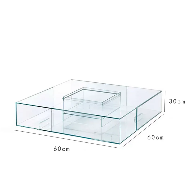 Tempered Glass Coffee Table Art Italian Minimalist Minimalist Nordic Square Creative
Tempered Glass Coffee Table Art Italian Minimalist Minimalist Nordic Square Creative