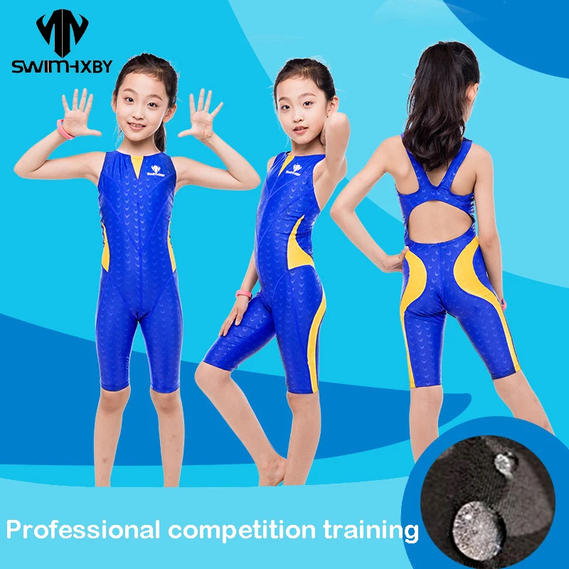 

HXBY Professional Swimsuit For Girls Swimwear Women One Piece Swim Wear Swimming Suit For Women Competition Women's Swimsuits