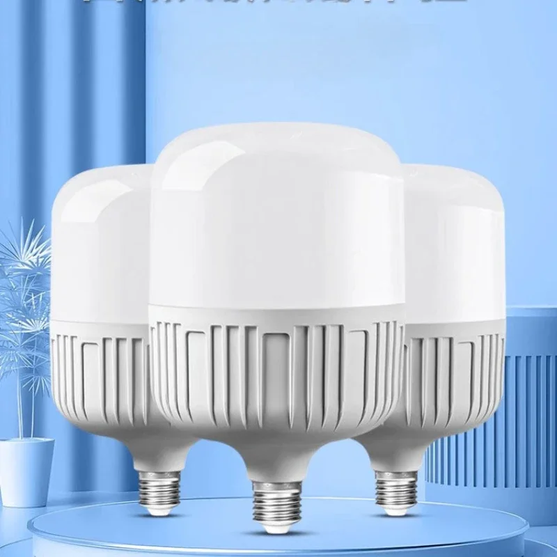 

Led Bulb Lamps Light Real Power 5W-50W 6000K E27 B22 Bulbs AC85-265V Super Bright White Lighting Lampada for Home