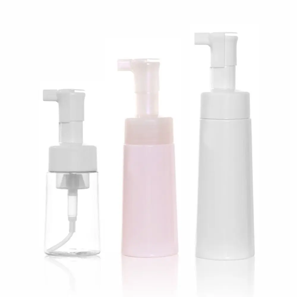 

2PCS 100/150/200ml Foam Pump Bottle Cleanser Lash Shampoo Bottles Foaming Soap Dispenser Refillable Containers Empty Pump Bottle