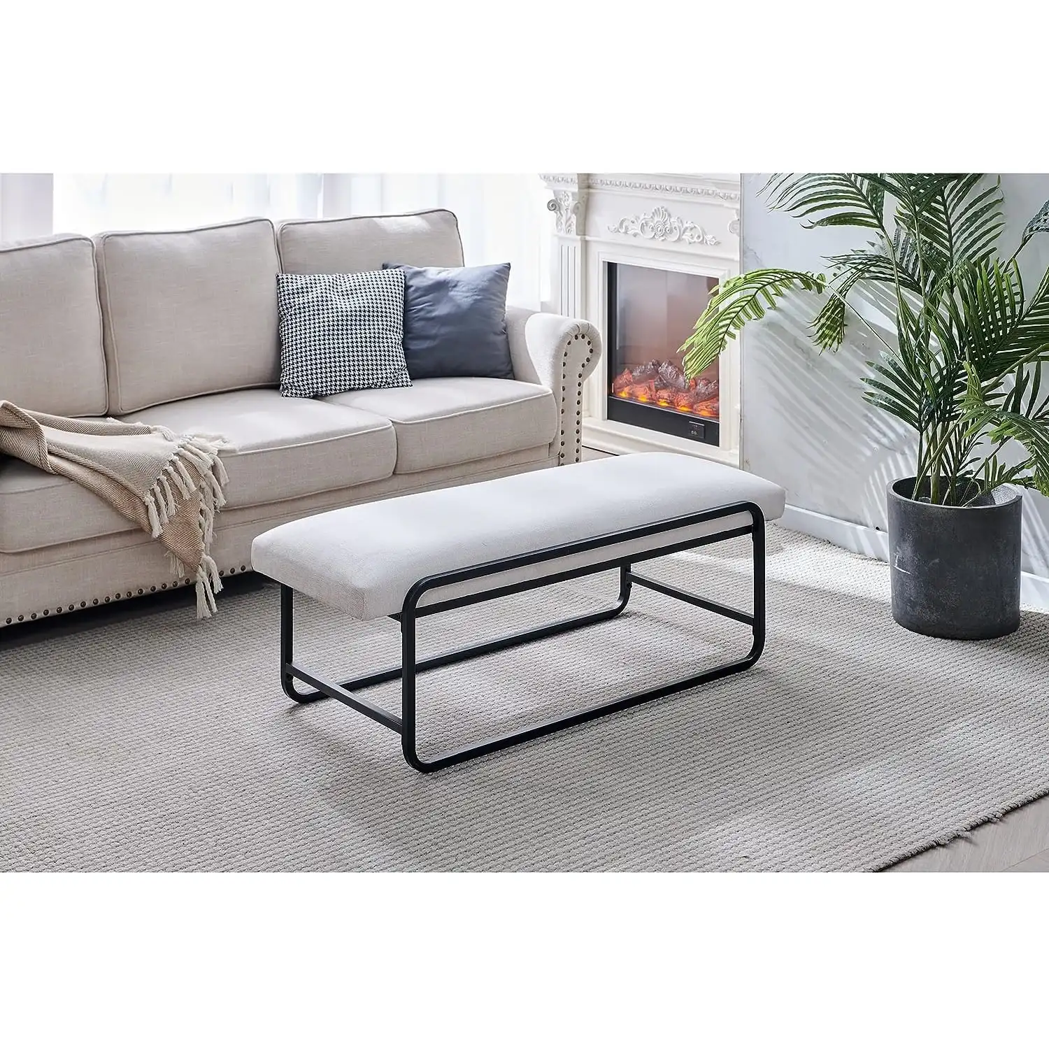 Upholstered Bedroom Benches Kids Ottoman Vegan Leather Footrest Stool Accent Bench for Entryway Bedroom End of Bed
Upholstered Bedroom Benches Kids Ottoman Vegan Leather Footrest Stool Accent Bench for Entryway Bedroom End of Bed