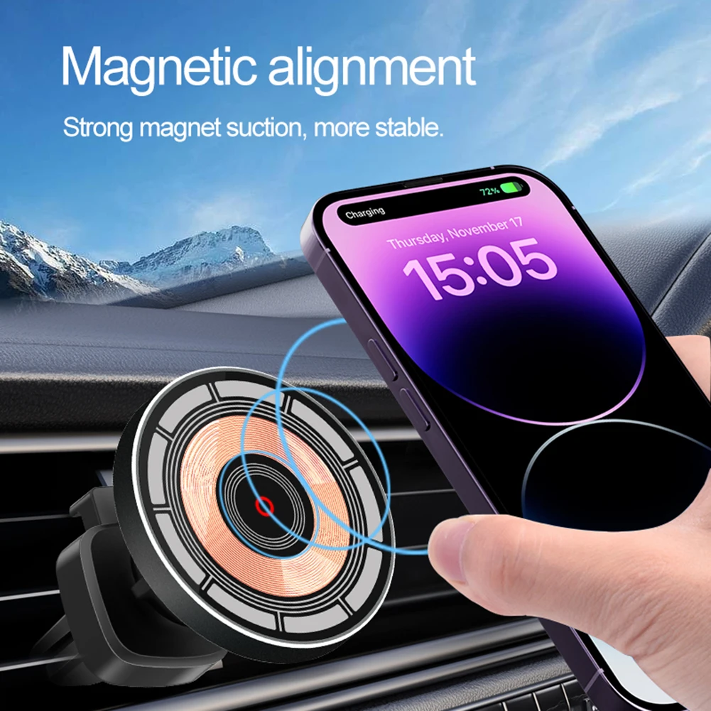15W Transparent Magnetic Car Mount For IPhone-Samsung Huawei Mobile Phone Stable And Fast Charging Car Holder For IPhone
15W Transparent Magnetic Car Mount For IPhone-Samsung Huawei Mobile Phone Stable And Fast Charging Car Holder For IPhone