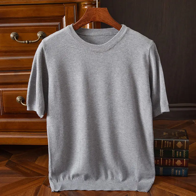 Summer 2024 Men's Solid Basic T-Shirt Casual Slim Streetwear Short Sleeve Skinny Slim T-Shirt Male Clothes Blusas Top Z06
Summer 2024 Men's Solid Basic T-Shirt Casual Slim Streetwear Short Sleeve Skinny Slim T-Shirt Male Clothes Blusas Top Z06