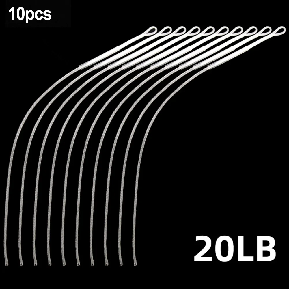 10pcs Fishing Nylon Braided Leader Fly Fishing Loop Connector 20LB 30LB 50LB Fishing Accessories Fly Line Loop Connectors
10pcs Fishing Nylon Braided Leader Fly Fishing Loop Connector 20LB 30LB 50LB Fishing Accessories Fly Line Loop Connectors