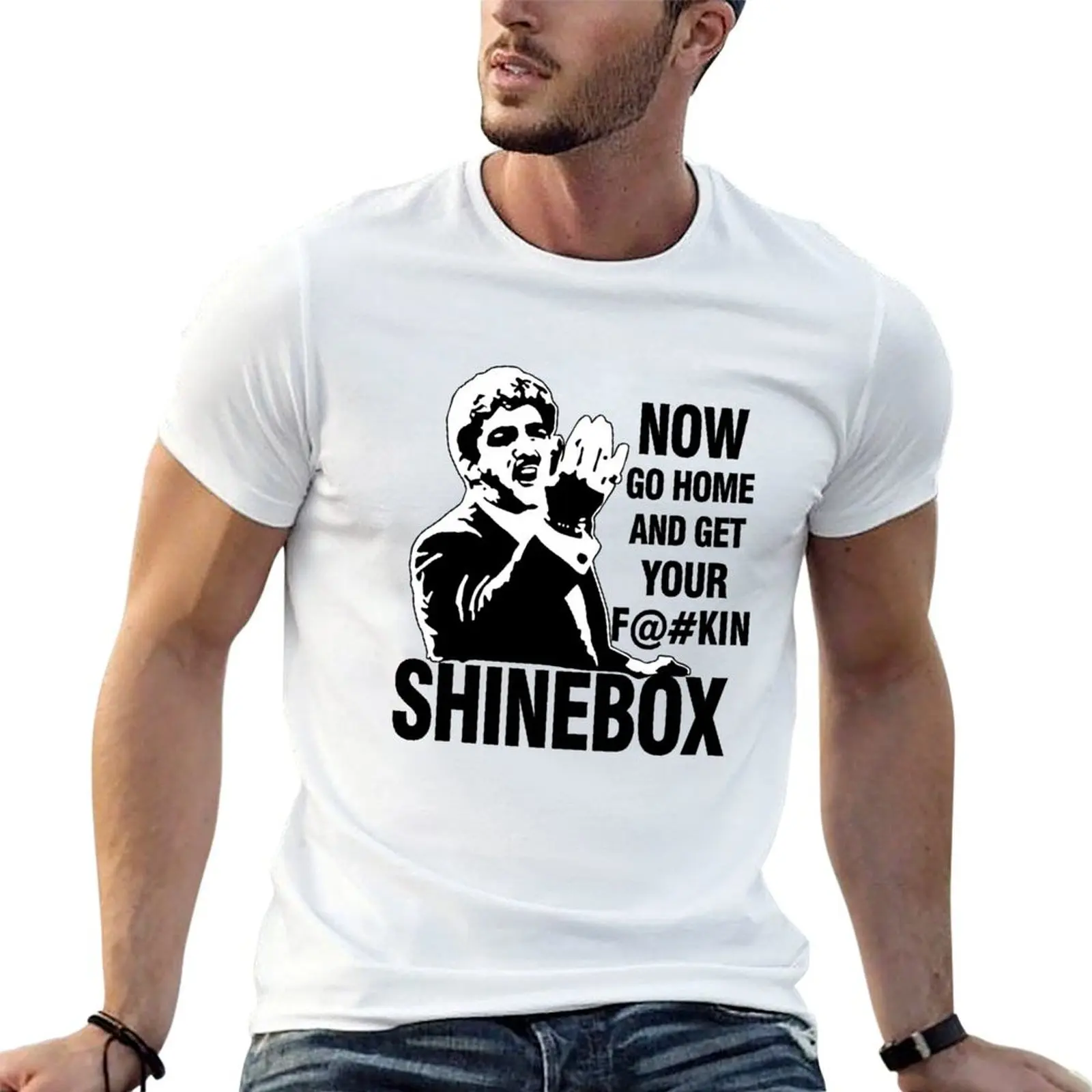 

Cool Goodfellas Go Home And Get Your Shine Box Billy Batts T-shirt tops anime Short sleeve tee blanks oversized t shirts for men