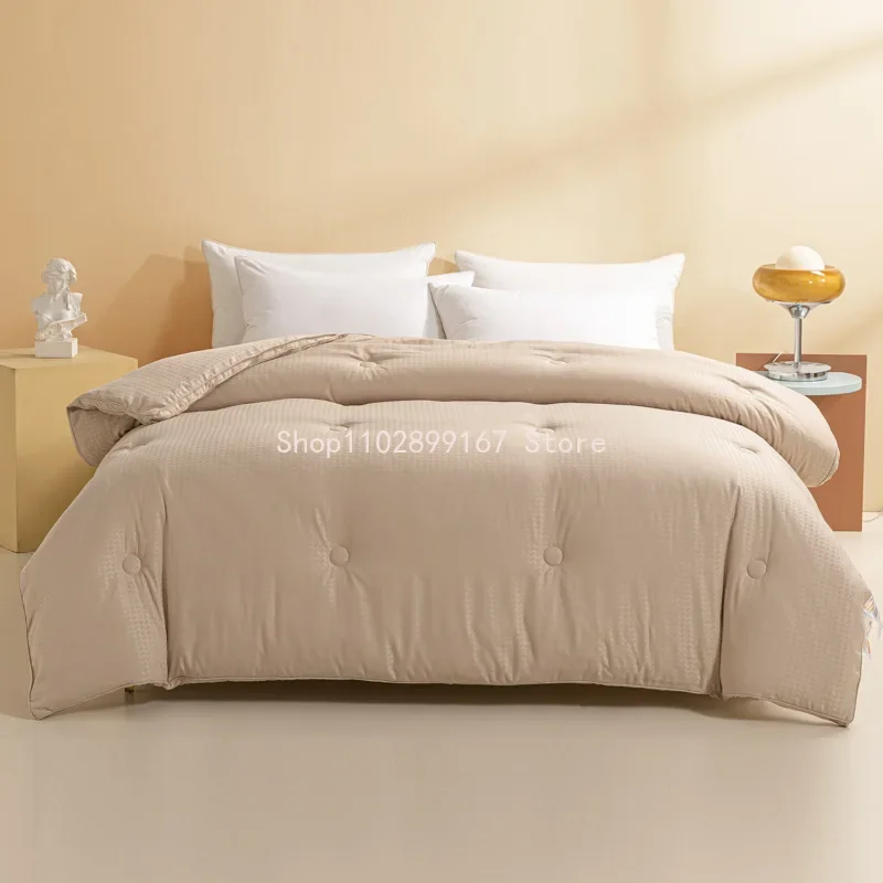Thick Skin-friendly Chemical Fiber Bed Quilt Quilted Comforter Super Warm Double Bed Perfect for Autumn-winter Only Quilt
Thick Skin-friendly Chemical Fiber Bed Quilt Quilted Comforter Super Warm Double Bed Perfect for Autumn-winter Only Quilt