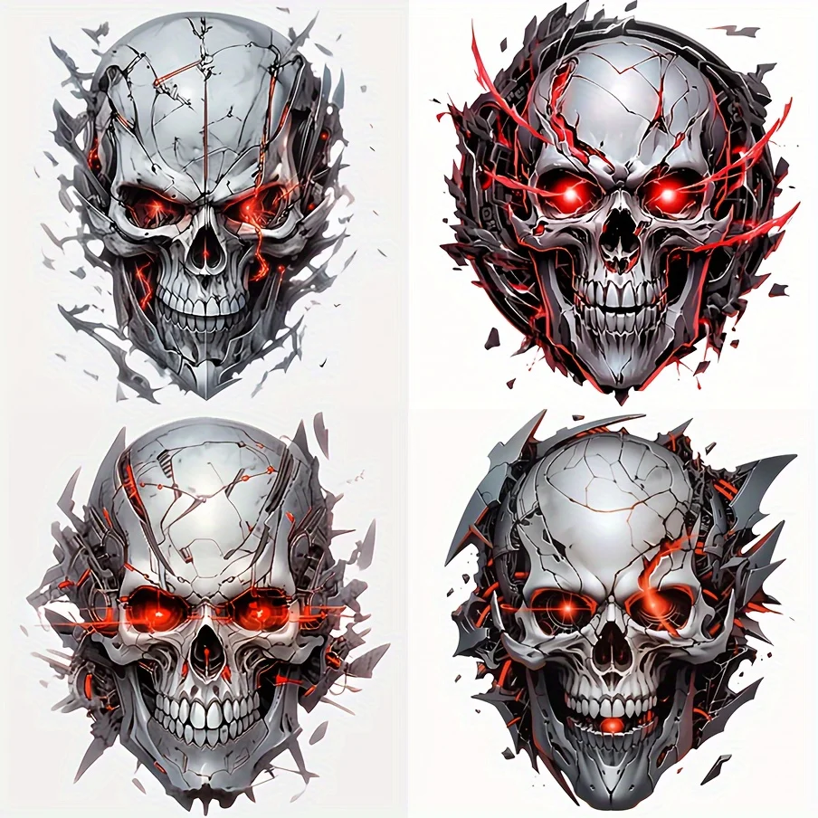 Car Sticker Wallpaper 4 In 1 Heavy Metal Motorcycle Skull Motorcycle Decal Waterproof For Or Motorcycle Decor
Car Sticker Wallpaper 4 In 1 Heavy Metal Motorcycle Skull Motorcycle Decal Waterproof For Or Motorcycle Decor