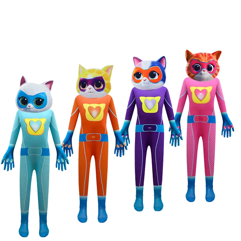 2023 Super kittens boy role play jumpsuit Children's Halloween Carnival performance costume
2023 Super kittens boy role play jumpsuit Children's Halloween Carnival performance costume