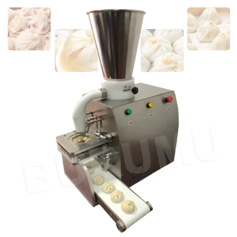 

220v Automatic Dumpling Momo Making Maker Steamed Stuffed Bun Machine Baozi Filling Machine