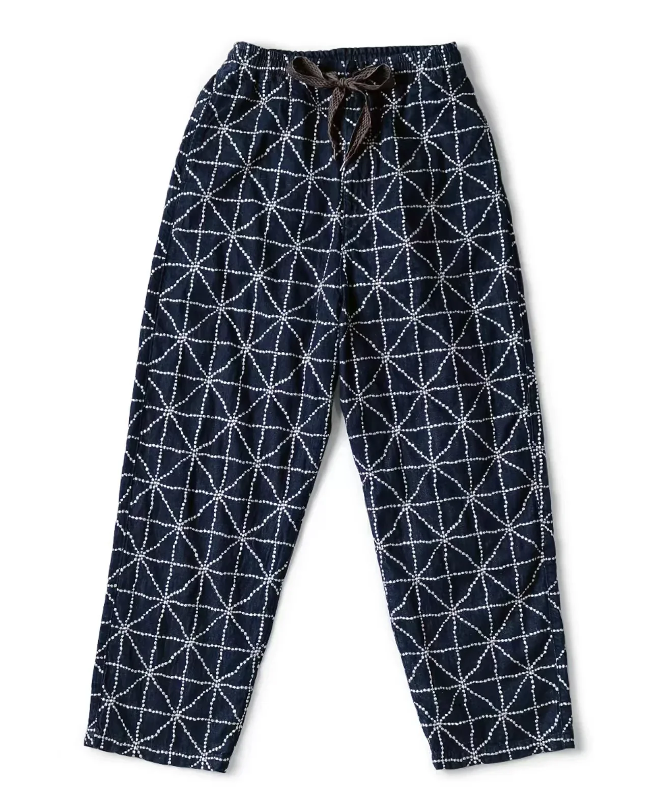 22AW KAPITAL Hiroda Blue Dyed Denim Snuggle Embroidery Tapered Casual Japan Style Pants Men's Navy Japanese Trousers New Arrival
22AW KAPITAL Hiroda Blue Dyed Denim Snuggle Embroidery Tapered Casual Japan Style Pants Men's Navy Japanese Trousers New Arrival