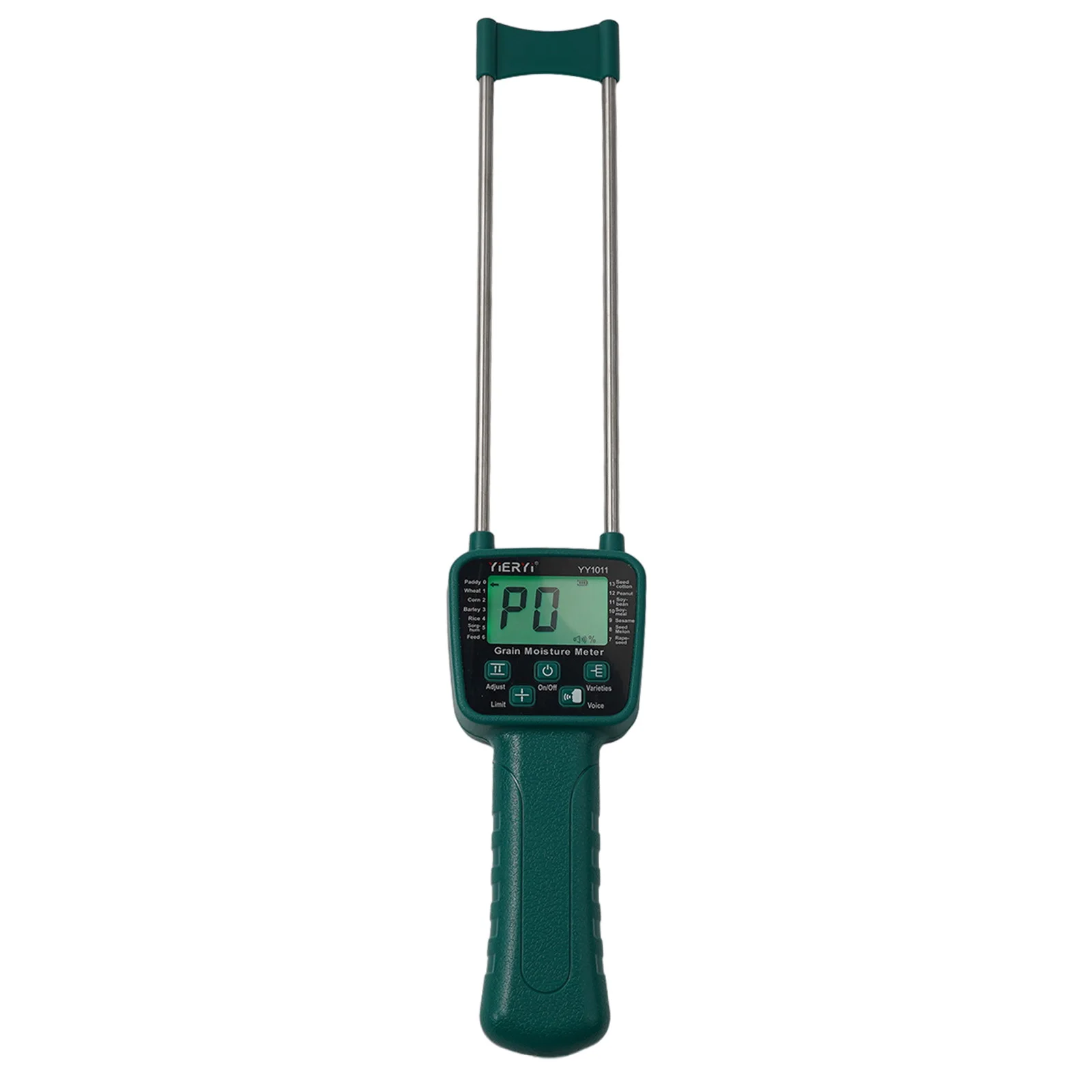 Carbon Steel Moisture Tester Detector 15V Battery Hay Moisture Meter Humidity Sensor LCD Backlight Voice Prompt
Carbon Steel Moisture Tester Detector 15V Battery Hay Moisture Meter Humidity Sensor LCD Backlight Voice Prompt