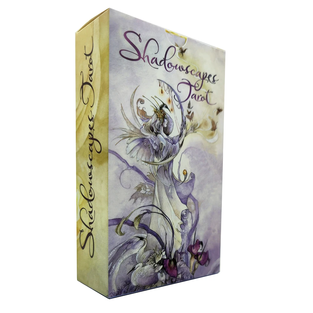 

NEW 12x7CM Shadowscapes Divination Tarot with Guide Book Divination myths, and folklore from cultures around the world.