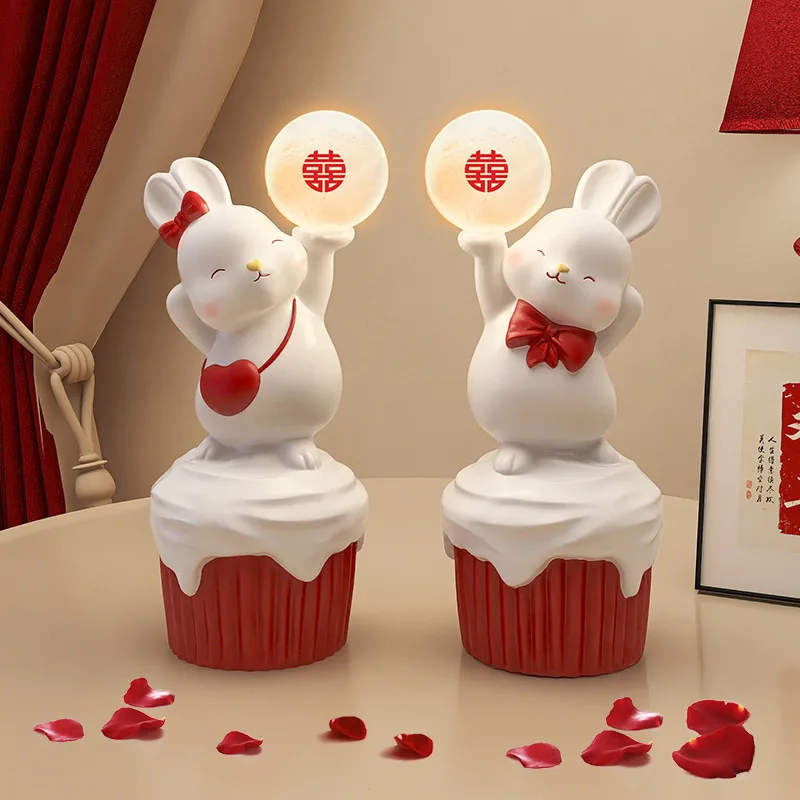 Практичное свадебное украшение для невесты, свадебное украшение для помолвки, милый кролик, украшение для гостиной, аксессуары для стола
Практичное свадебное украшение для невесты, свадебное украшение для помолвки, милый кролик, украшение для гостиной, аксессуары для стола