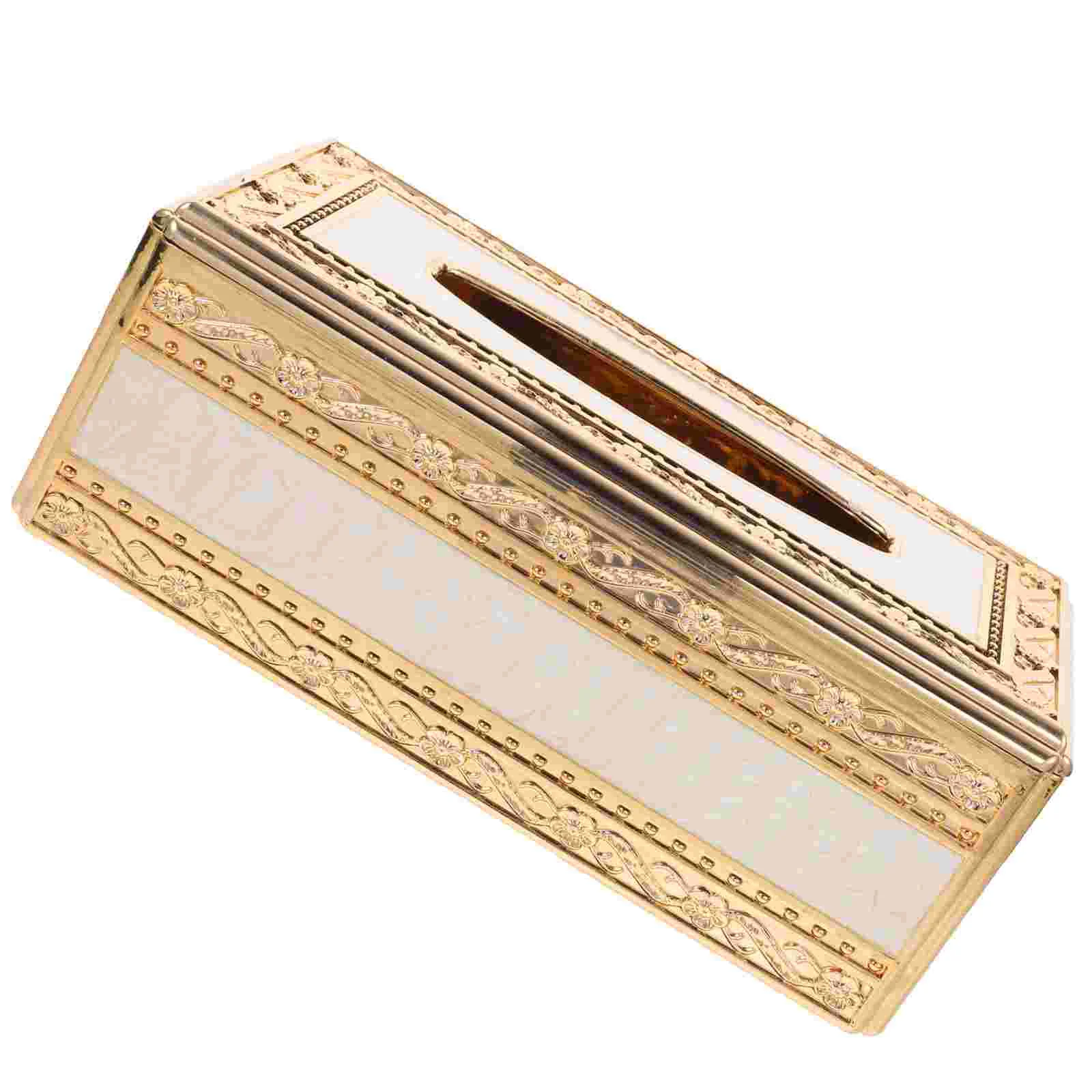Inlaid Gold Jade Tissue Box Case Paper Towels Acrylic Holder Tabletop Decor Restaurant Napkin Organizer for KTV Work Desk
Inlaid Gold Jade Tissue Box Case Paper Towels Acrylic Holder Tabletop Decor Restaurant Napkin Organizer for KTV Work Desk