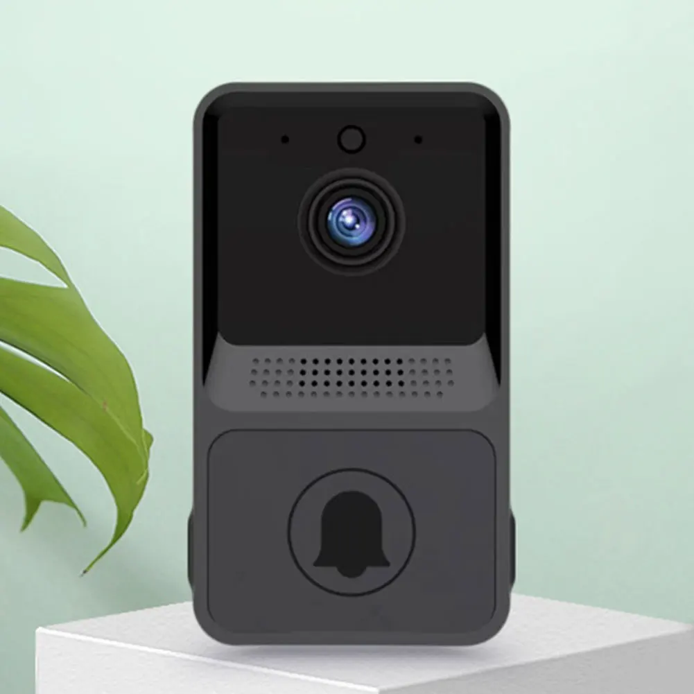 

Беспроводной умный видеодомофон с Wi-Fi, двухсторонний дверной звонок с ночным видением, водонепроницаемый, с управлением через приложение для дома и улицы
