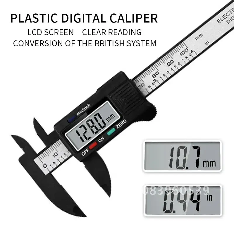 

Electronic Digital Vernier Caliper Measuring Tool 0 -150mm 6 Inch LCD Electronic Gauge Micrometer Measuring Tool