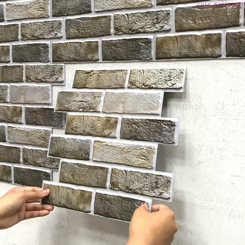 12/30pcs 3D Wall Sticker Marble Pattern PVC Waterproof Self-Adhesive Wall Paper 30x30cm Brick Grain Bathroom Wall Stickers
12/30pcs 3D Wall Sticker Marble Pattern PVC Waterproof Self-Adhesive Wall Paper 30x30cm Brick Grain Bathroom Wall Stickers