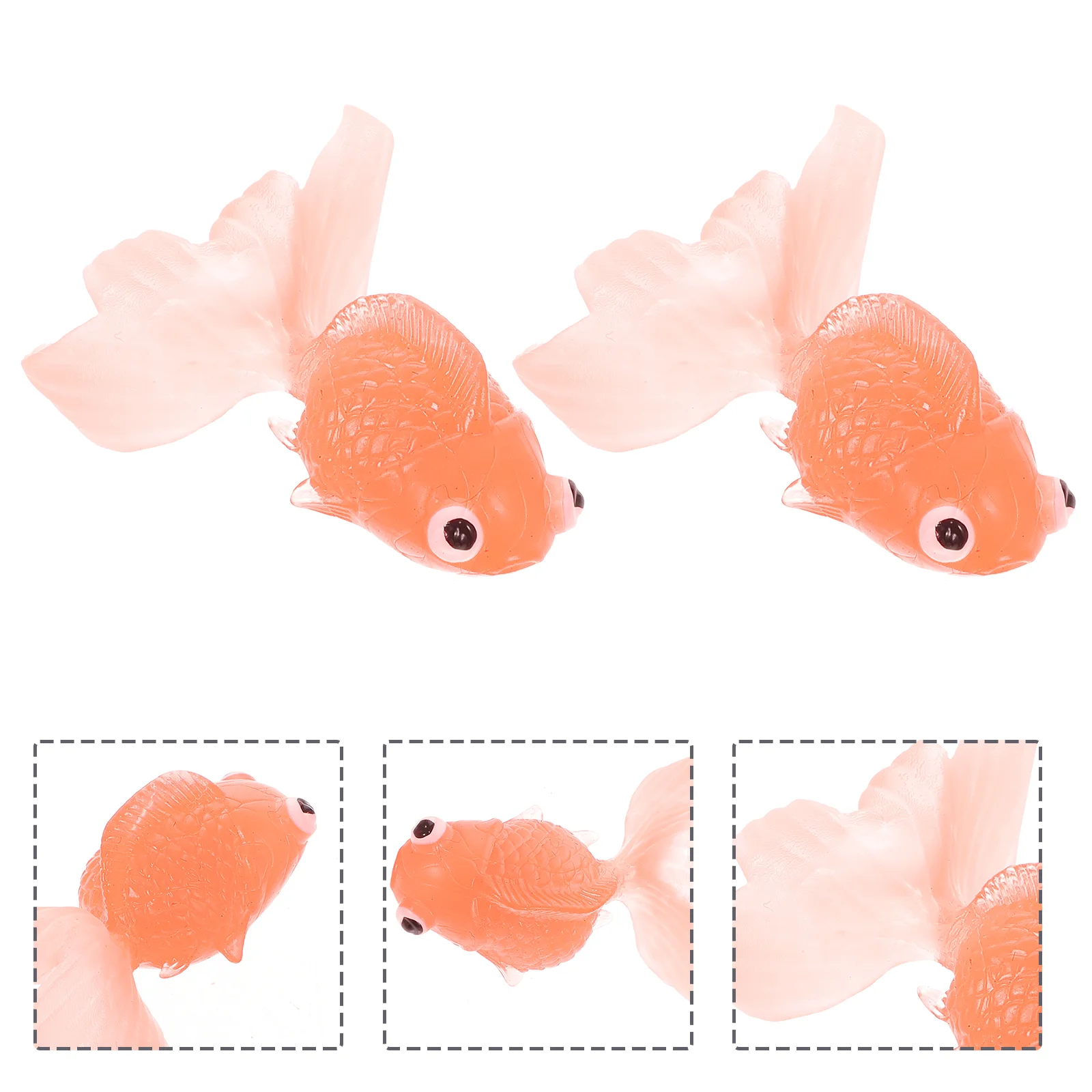 10pcs Goldfish Tank Ornaments Creative Fishing Toys Floating Gold Fish Toys 
10pcs Goldfish Tank Ornaments Creative Fishing Toys Floating Gold Fish Toys