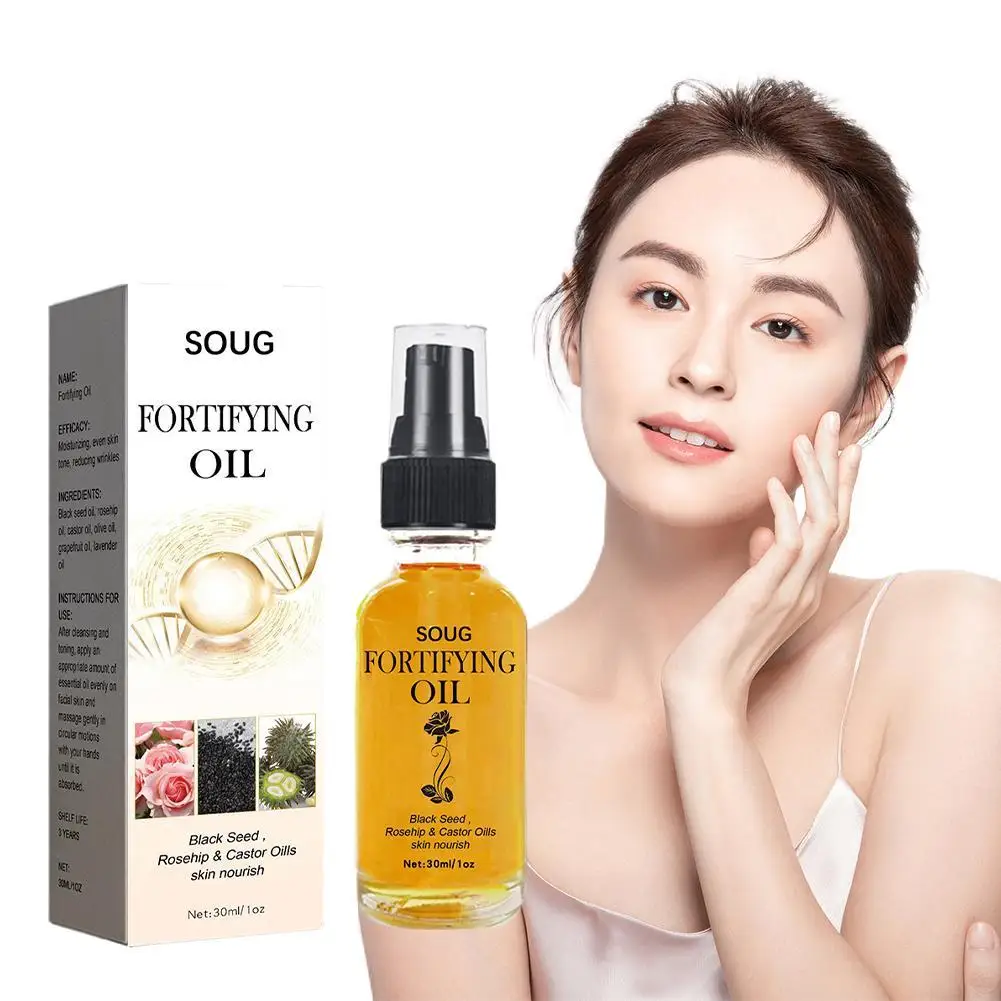 

30ml Fruit Oil Facial Essence For Women Brightening Repair Anti-aging Body Essence Castor Oil Face Serum Skin Care