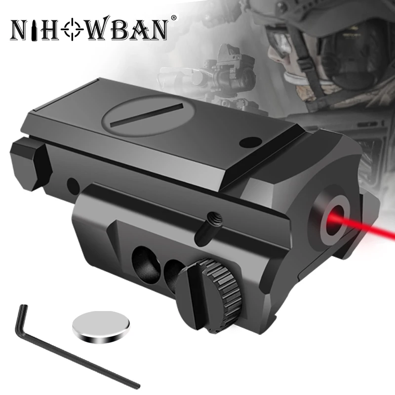 Tactical Red Dot Laser Sight Picatinny Rail Laser Wavelength 650nm for Glock Pistol Rifle Airsoft Gun Tactical Aiming Training
Tactical Red Dot Laser Sight Picatinny Rail Laser Wavelength 650nm for Glock Pistol Rifle Airsoft Gun Tactical Aiming Training
