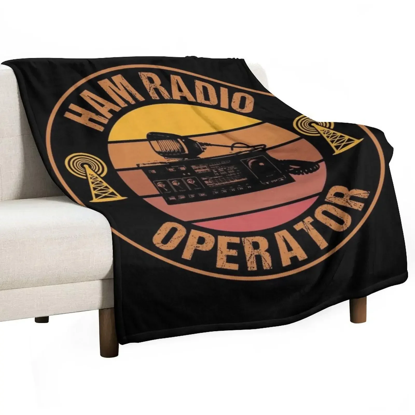 Vintage Ham Radio Operator Throw Blanket Luxury Thicken Blankets For Bed Furry heavy to sleep Blankets
Vintage Ham Radio Operator Throw Blanket Luxury Thicken Blankets For Bed Furry heavy to sleep Blankets