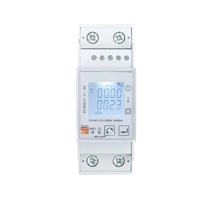 Энергометр Tuya Smart ZigBee, двунаправленный однофазный прибор для измерения мощности на Din-рейке 80 А, ваттметр, вольтметр, амперметр
Энергометр Tuya Smart ZigBee, двунаправленный однофазный прибор для измерения мощности на Din-рейке 80 А, ваттметр, вольтметр, амперметр