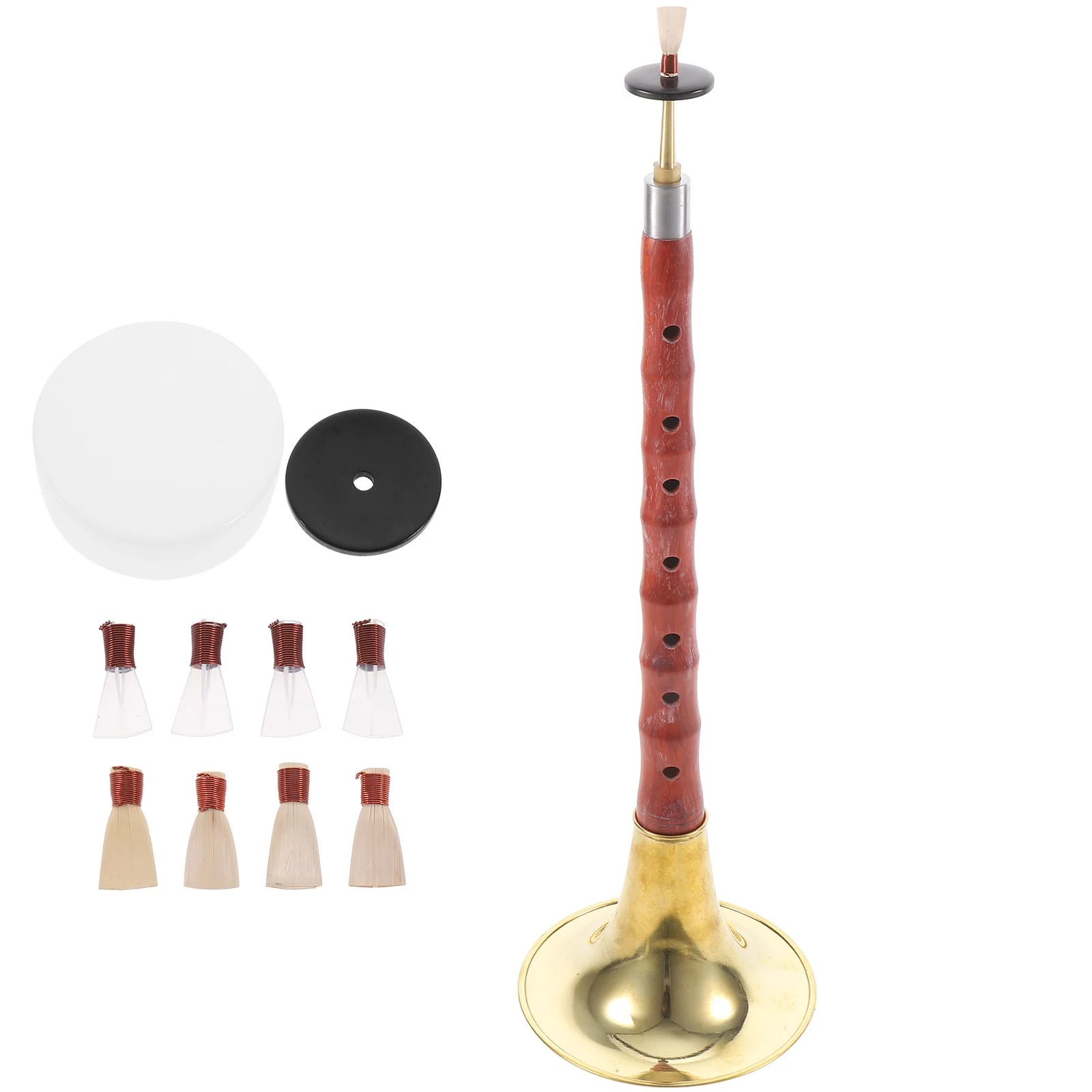 

Высококачественный Китайский инструмент для начинающих A C D ключ суона из розового дерева Suona инструмент этнический музыкальный инструмент