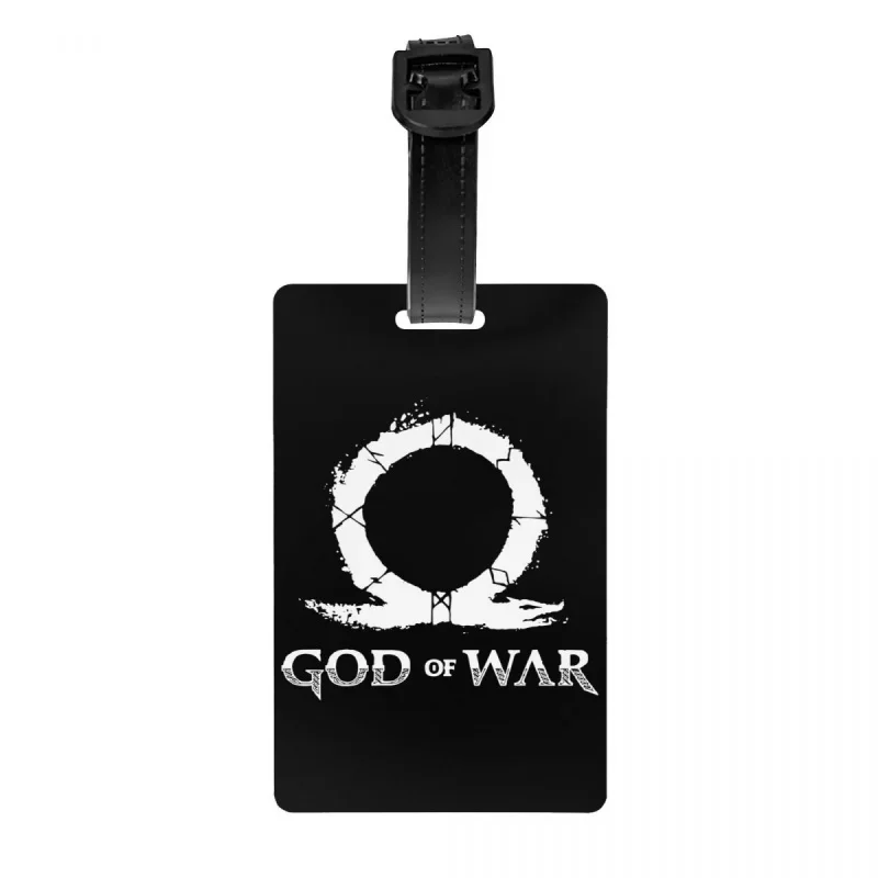 

God Of War Luggage Tags for Suitcases Fashion Viking Myth Baggage Tags Privacy Cover Name ID Card