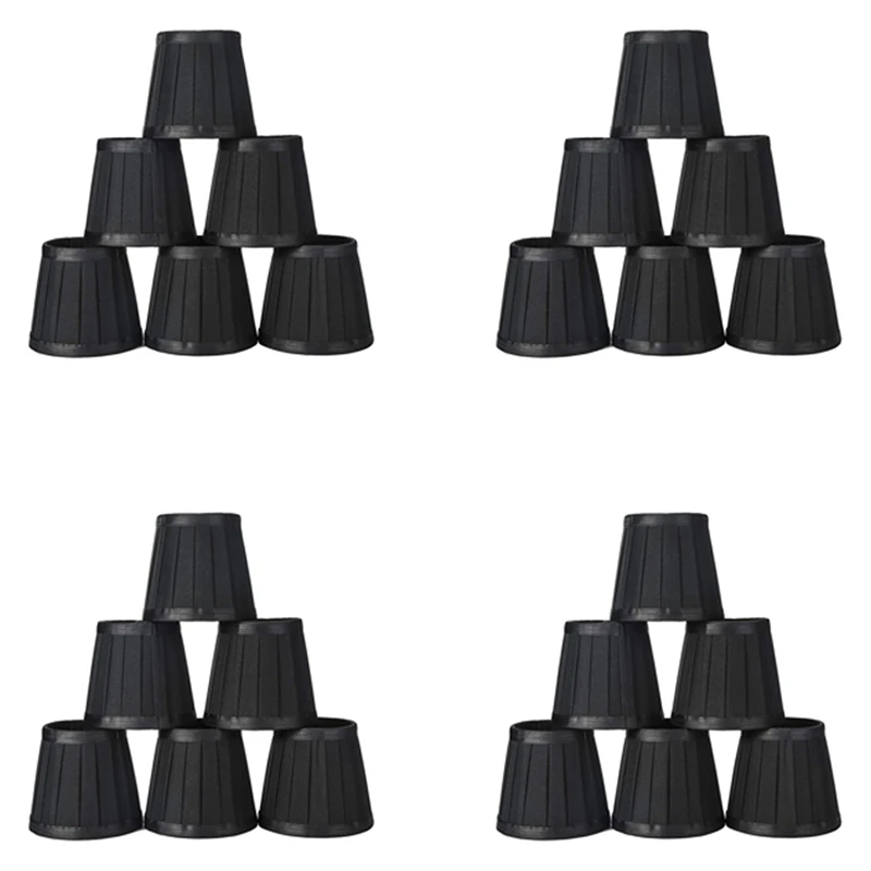 Clip On Lampshades Candle Chandelier Lampshades For Ceiling Pendant Light Table Lamp Floor Light 24 Pcs Black 
Clip On Lampshades Candle Chandelier Lampshades For Ceiling Pendant Light Table Lamp Floor Light 24 Pcs Black