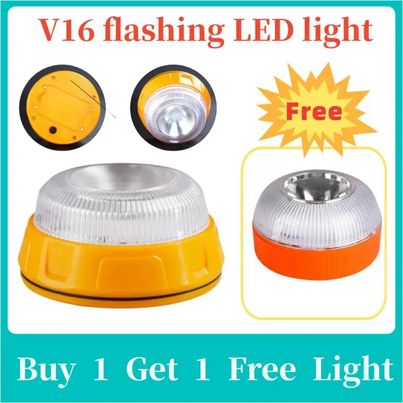 Rechargeable Led Car Emergency Light V16 Flashlight Magnetic Induction Strobe Light Road Accident Lamp Beacon Safety Accessory
Rechargeable Led Car Emergency Light V16 Flashlight Magnetic Induction Strobe Light Road Accident Lamp Beacon Safety Accessory