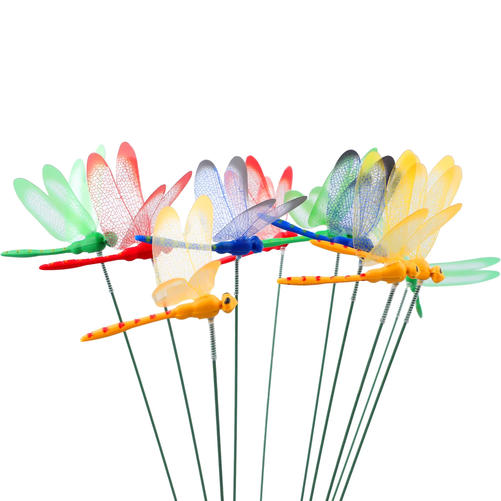 10/50pcs Artificial Dragonfly Butterfly With Stem Handicraft Yard Lawn Ornament Garden Decoration Outdoor Flowerpot Home Decor
10/50pcs Artificial Dragonfly Butterfly With Stem Handicraft Yard Lawn Ornament Garden Decoration Outdoor Flowerpot Home Decor