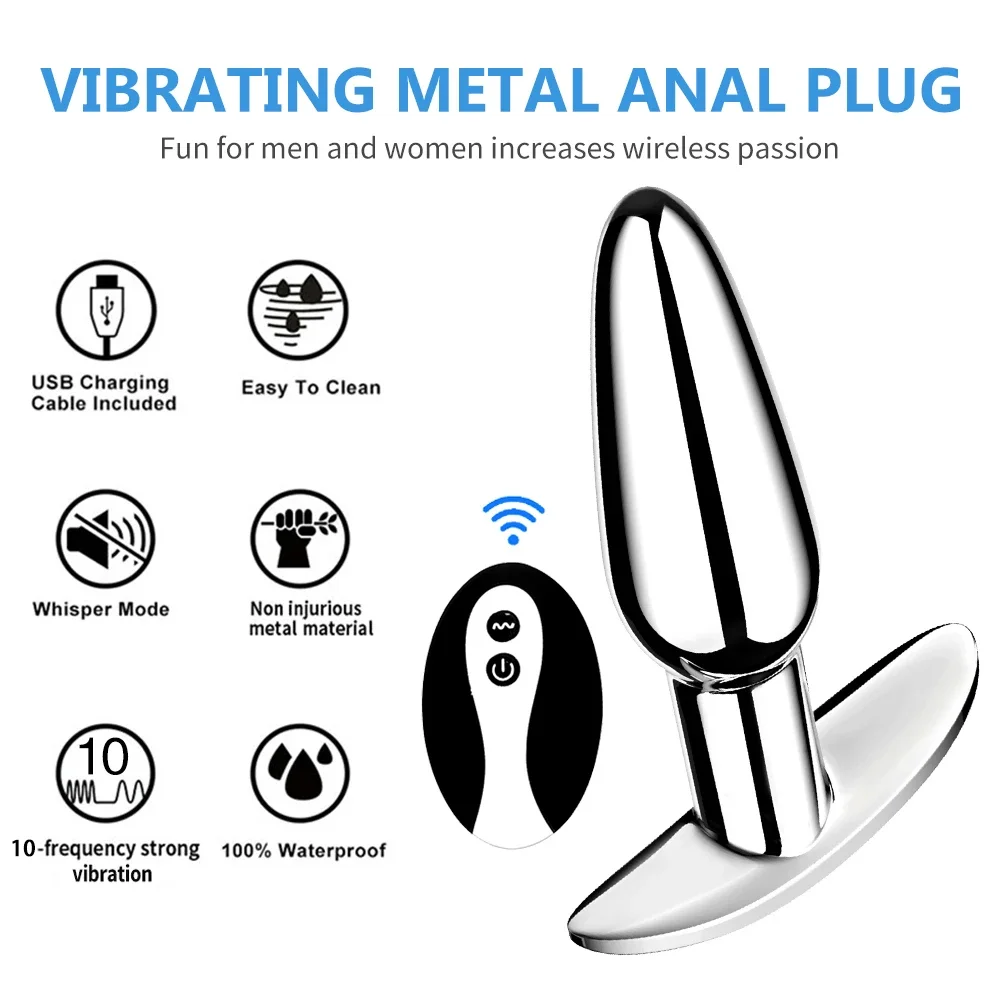 Remote Control Vibrators Vibrating Butt Anal Plug Sex Toys for Women Men Silicone Erotic Massager Stimulator Dildo Anal Toys Remote Control Vibrators Vibrating Butt Anal Plug Sex Toys for Women Men Silicone Erotic Massager Stimulator Dildo Anal Toys