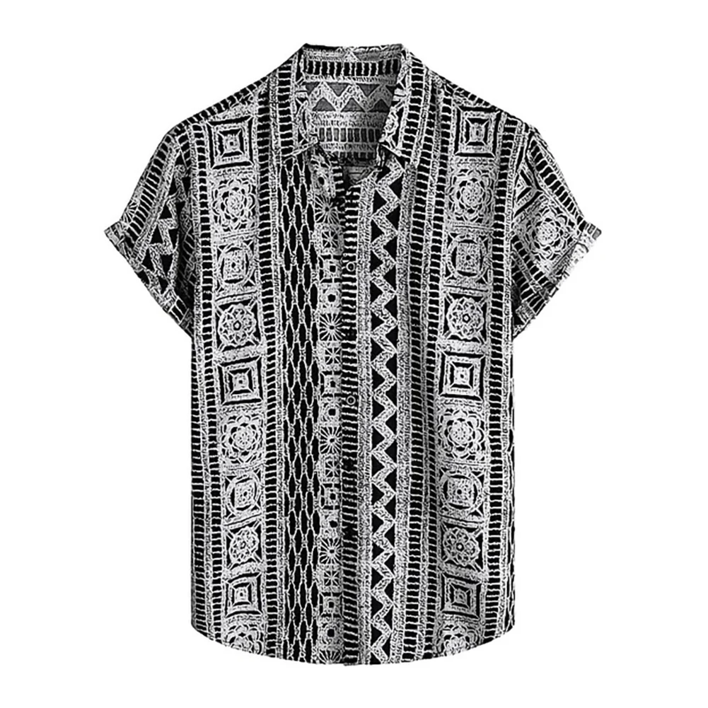 Male Blouse Shirt Daily Holiday Party Button Down Casual Collared Party T Dress Up Printed Short Sleeve Hot New
Male Blouse Shirt Daily Holiday Party Button Down Casual Collared Party T Dress Up Printed Short Sleeve Hot New