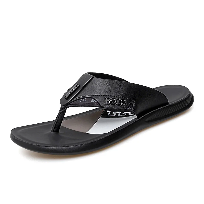 

Summer New Male Casual Flip-flops Non-slip Wear-resistant Outdoor Beach Man Shoes Lightweight Soft-soled Men's Slippers