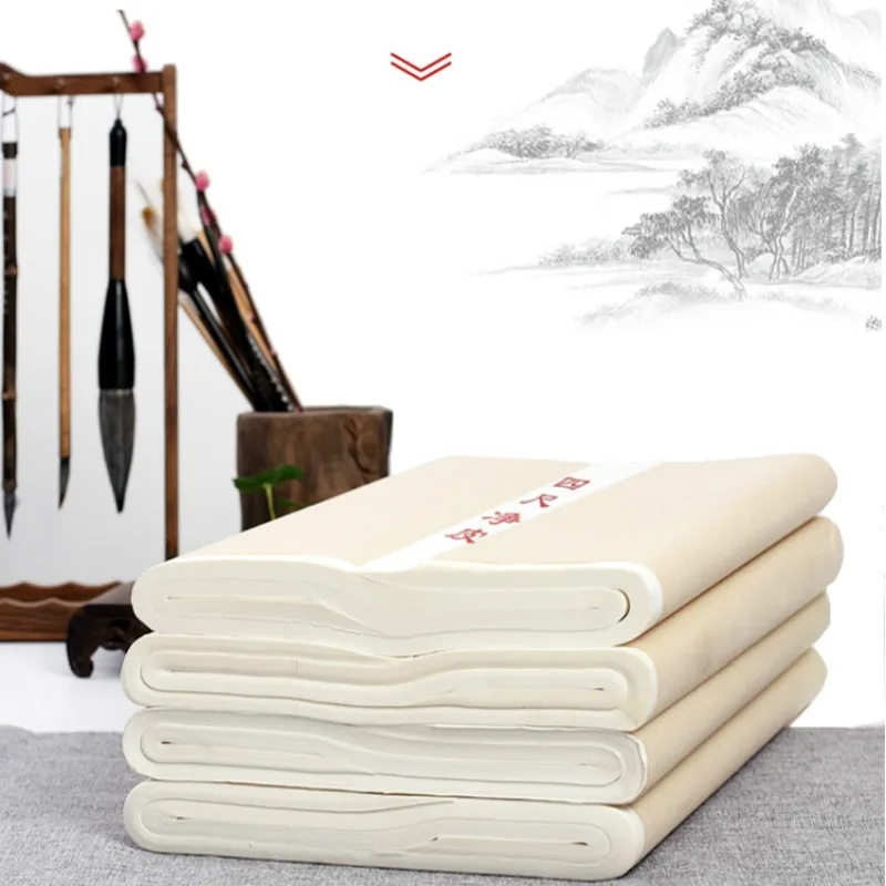 100 Sheets Chinese Raw Rice Paper Calligraphy Writing Papers Painting Papel Arroz Handmade Mulberry Rijstpapier Craft Supply
100 Sheets Chinese Raw Rice Paper Calligraphy Writing Papers Painting Papel Arroz Handmade Mulberry Rijstpapier Craft Supply