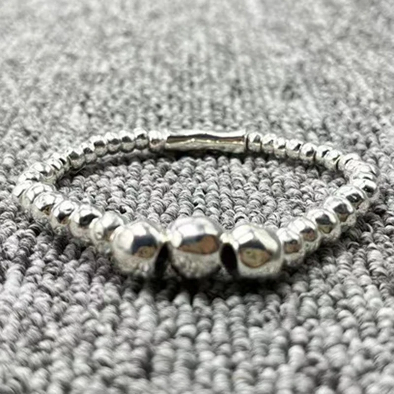 High Quality European and American Original Fashion Electroplating 925 Silver Charm Beads Bracelet Holiday Jewelry Gift
High Quality European and American Original Fashion Electroplating 925 Silver Charm Beads Bracelet Holiday Jewelry Gift