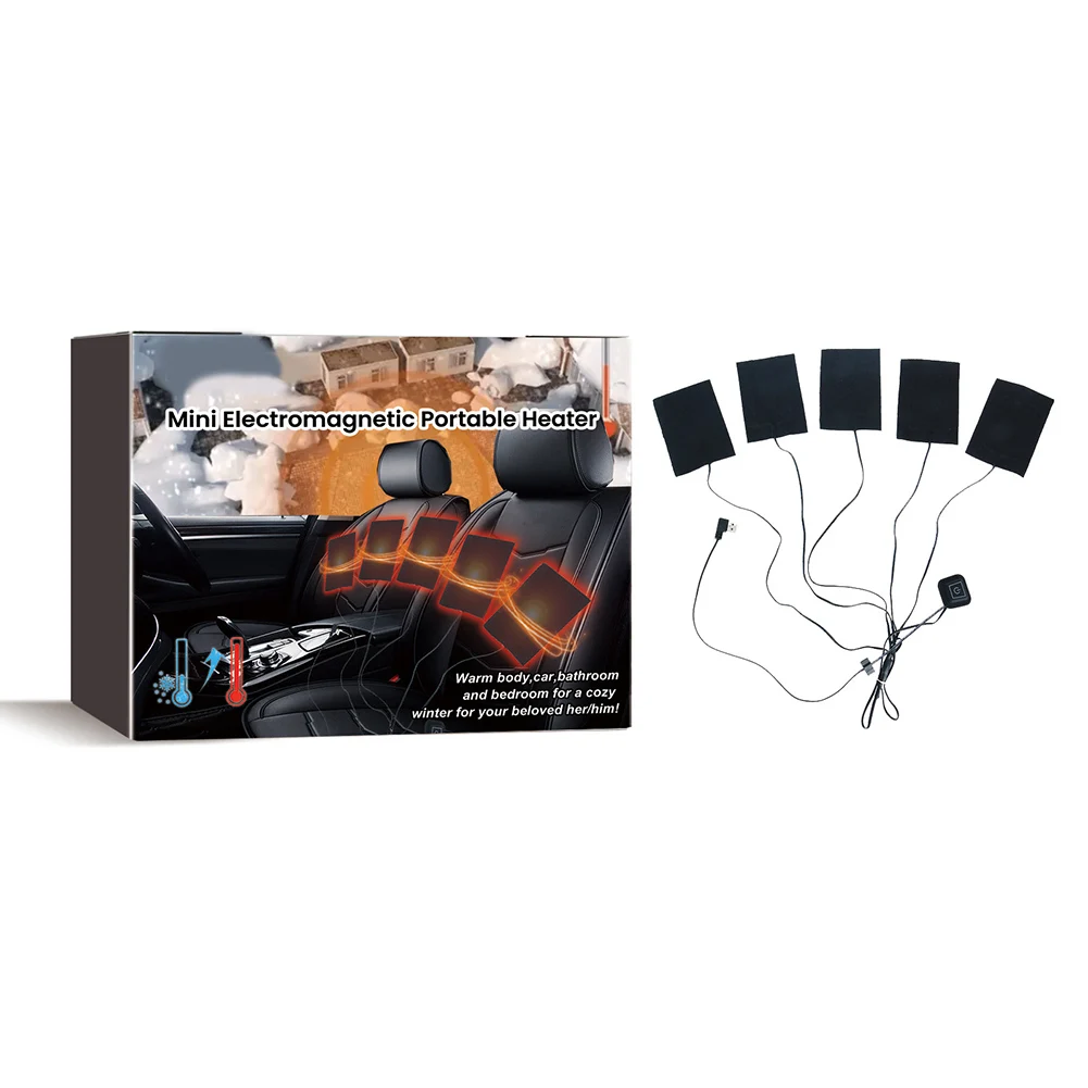 1pc 3.7-12V Seat Cushion Heating Plate USB Car Clothes Cycling Heater Winter Warmth De-Icing Heating Pad Heater 5 In 1
1pc 3.7-12V Seat Cushion Heating Plate USB Car Clothes Cycling Heater Winter Warmth De-Icing Heating Pad Heater 5 In 1