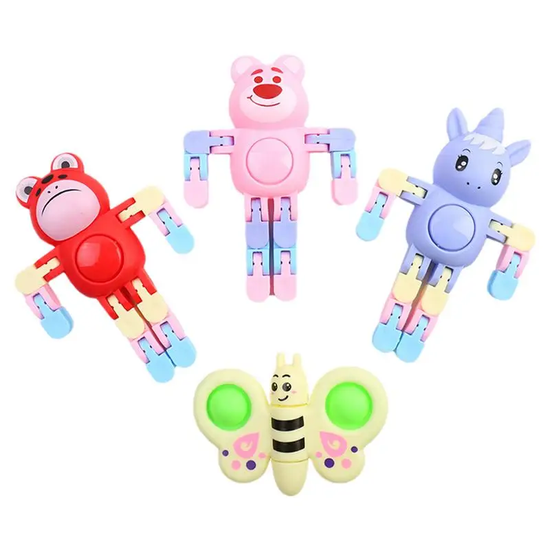 

Finger Hand Spinner Funny Fingertip Spinners Kids Fidget Toys Small Stress Relief Fidget Toys Transformable Fingertip Toys