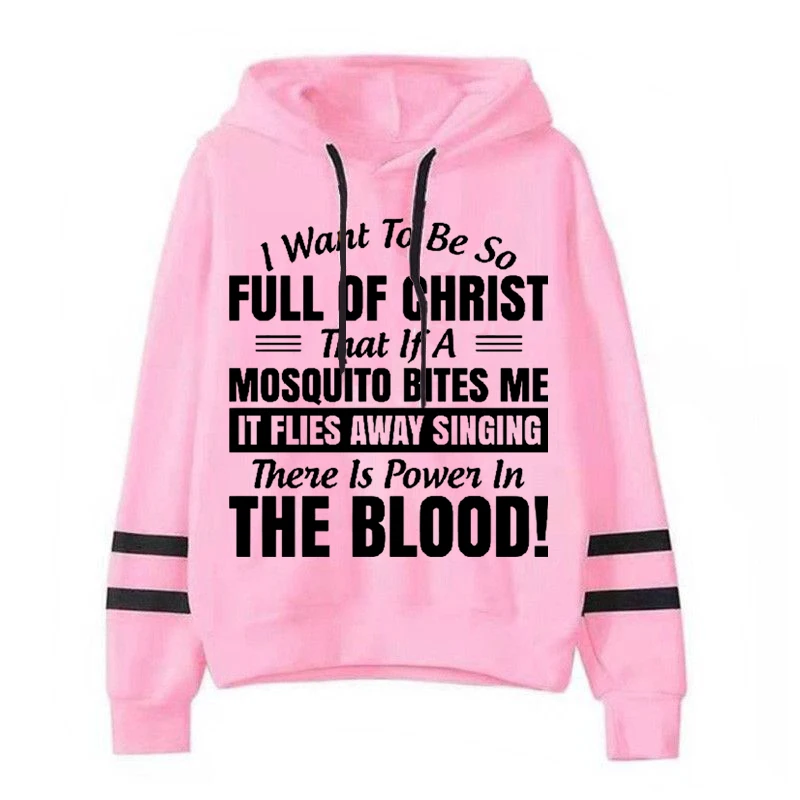 Full of Christ The Blood Print Hoodies Women Casual Sweatshirts Retro Quotation Pullover Female Loose Sweatshirt Autumn Hoody
Full of Christ The Blood Print Hoodies Women Casual Sweatshirts Retro Quotation Pullover Female Loose Sweatshirt Autumn Hoody