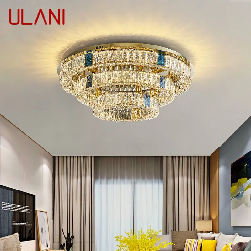 ULANI Nordic Ceiling Lamps LED Modern Light Luxury Creative Crystal Fixture for Home Living Room Bedroom Decor
ULANI Nordic Ceiling Lamps LED Modern Light Luxury Creative Crystal Fixture for Home Living Room Bedroom Decor