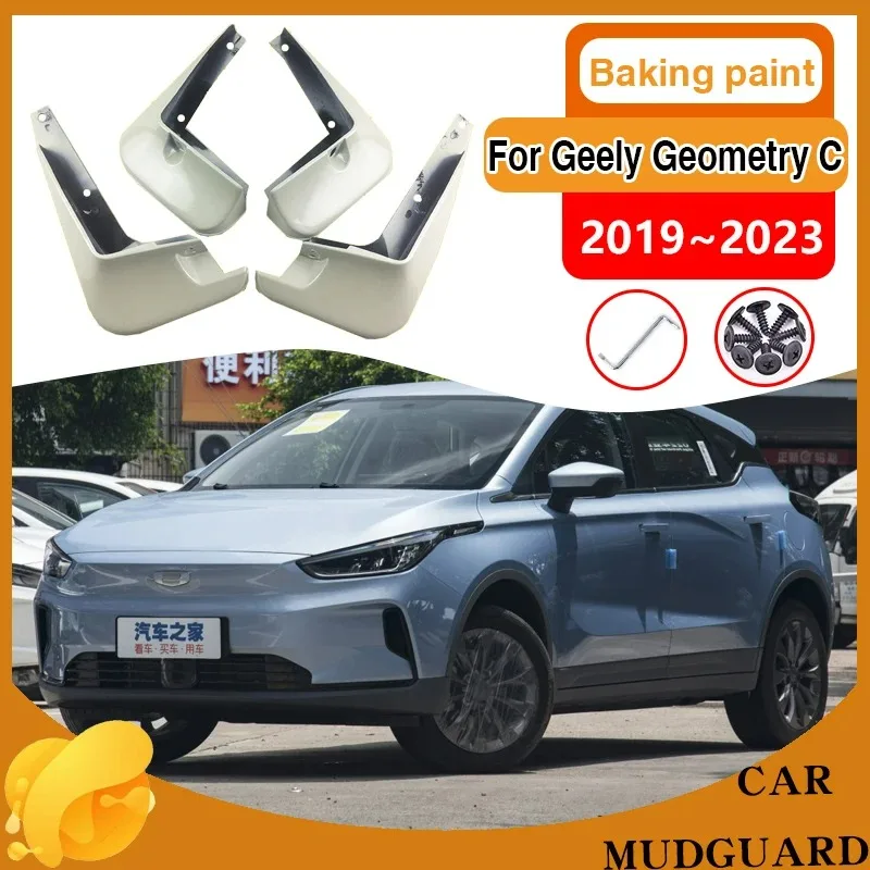 Car Baking Paint Mudguards for Geely Geometry C 2019~2023 Mud Flaps Splash Guards Front Rear Fender Mudflaps Protect Accessories
Car Baking Paint Mudguards for Geely Geometry C 2019~2023 Mud Flaps Splash Guards Front Rear Fender Mudflaps Protect Accessories
