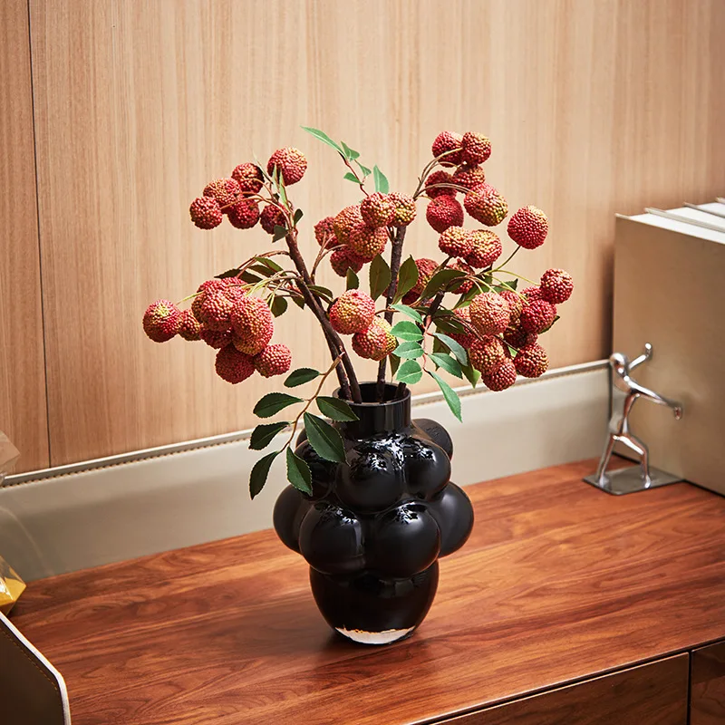 Simulation fruit lychee fruit branches beautiful meaning inspirational flower arrangement art pastoral living room window
Simulation fruit lychee fruit branches beautiful meaning inspirational flower arrangement art pastoral living room window