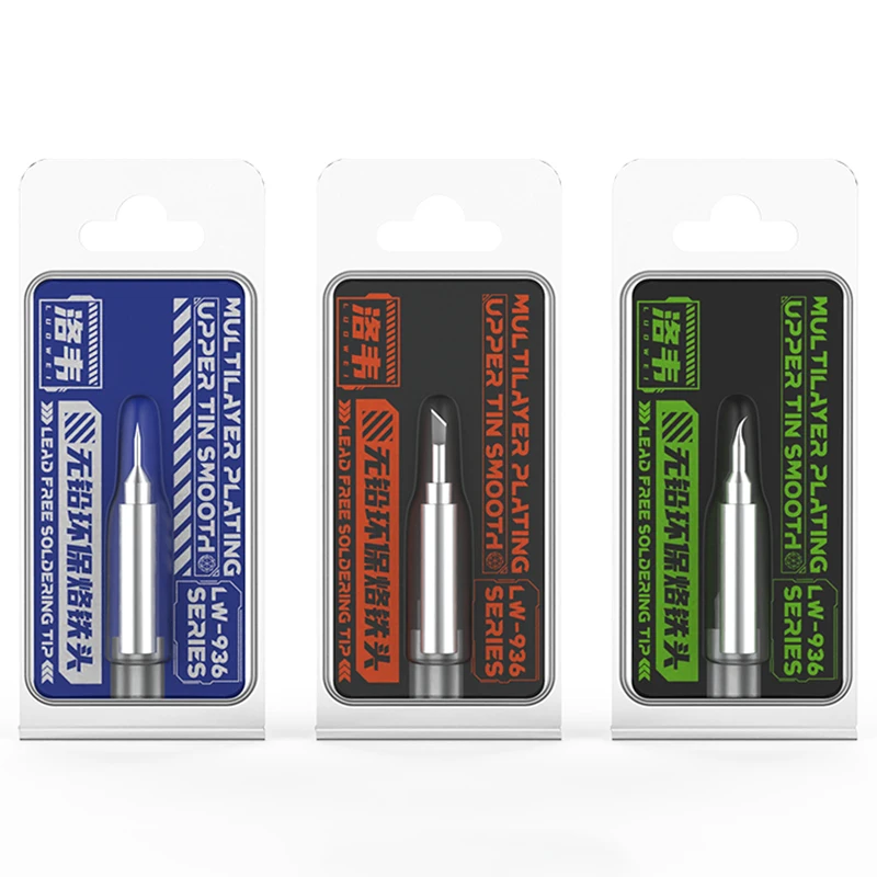 LW-936 Precision Soldering Iron Tips High-speed Heat Transfer/Easy Soldering For Flying Wire And Electronic Components Welding
LW-936 Precision Soldering Iron Tips High-speed Heat Transfer/Easy Soldering For Flying Wire And Electronic Components Welding