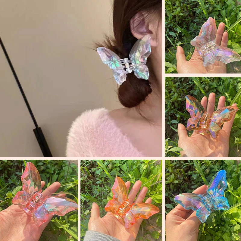 Butterfly Hair Claw for Women Girls Acrylic Hair Accessories Sweet Hair Claw Clips Crab Simple Hair Clamps Chic Hair Clip
Butterfly Hair Claw for Women Girls Acrylic Hair Accessories Sweet Hair Claw Clips Crab Simple Hair Clamps Chic Hair Clip