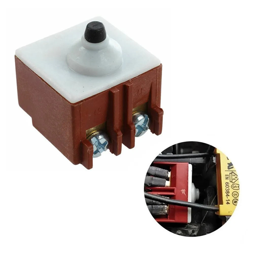 1pc Angle Grinder Switch 27x25.5x20mm Momentary Contact DPST NO For 6-100/7-100 Angle Grinde Power Tool Accessories Replacement
1pc Angle Grinder Switch 27x25.5x20mm Momentary Contact DPST NO For 6-100/7-100 Angle Grinde Power Tool Accessories Replacement