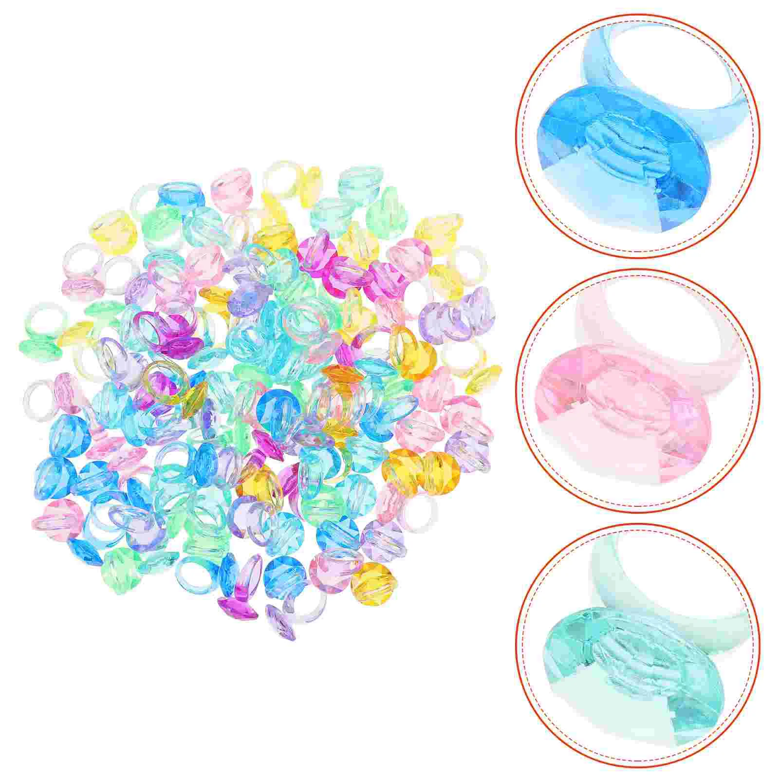 114 Pcs Children's Gemstone Ring Finger Decoration Kids Jewelry Rings Girl Toddler Toys Acrylic Girls for Pendant
114 Pcs Children's Gemstone Ring Finger Decoration Kids Jewelry Rings Girl Toddler Toys Acrylic Girls for Pendant