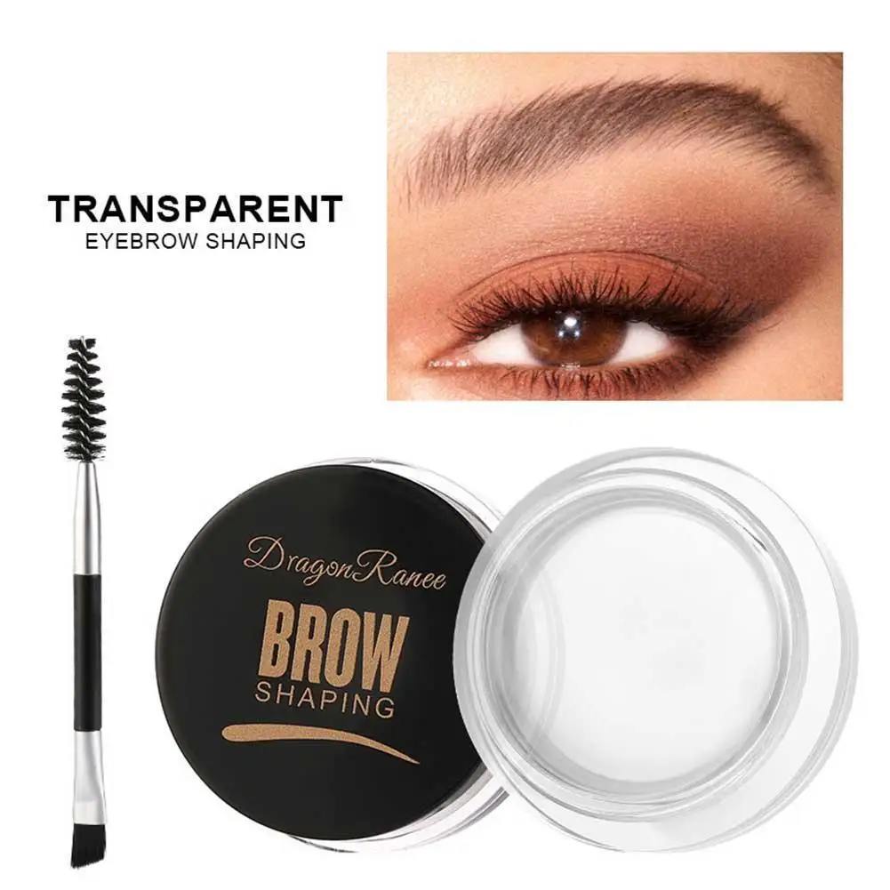 

3D Wild Eyebrow Gel Wax Brow Styling Soap Waterproof Long Lasting Tint Eyebrows Enhancers Brows White Brown Makeup Cosmetic Tool
