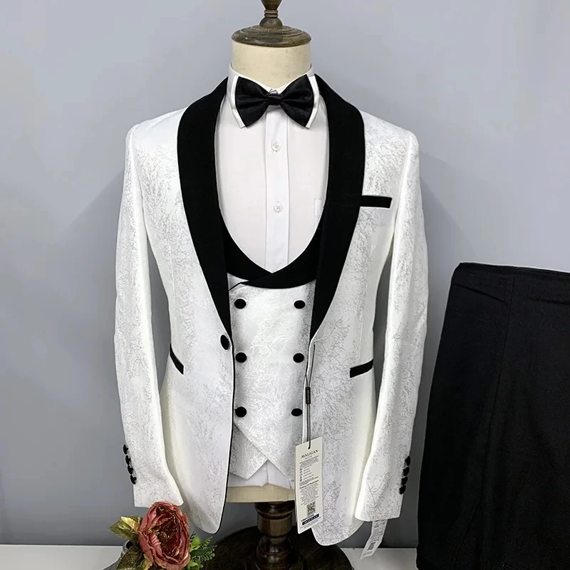 LE51Printed Suit Set, Suit Jacket, Vest, Pants, Party, Banquet, Wedding, exclusive Clothing
LE51Printed Suit Set, Suit Jacket, Vest, Pants, Party, Banquet, Wedding, exclusive Clothing
